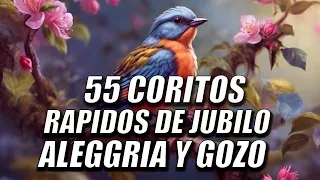 50 Coritos Rápidos De Júbilo Alegría Y Gozo 🙏 Coros De Fuego Pentecostes Alabanzas De Avivamien 🙏