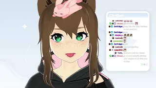 when the vtuber has tongue tracking