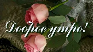 🌹|С ДОБРЫМ УТРОМ☕🍰 | Пусть сегодня нам всем повезет🥰|