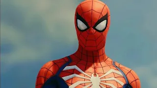 Advanced suit Spider-Man PS4 gameplay