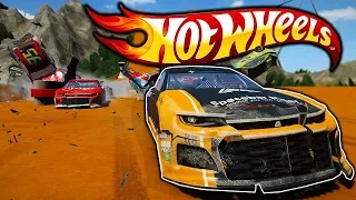 Insane New Hot Wheels Track Vs Nascar Stock Car! - Wreckfest Mod Gameplay