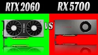 Nvidia RTX 2060 vs AMD RX 5700: 1080p, 1440p, 2160p [4K]. 9 Games and 27 tests