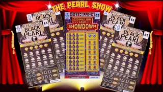 THE PEARL SHOW SCRATCH £50 WORTH FEATURING THE BLACK PEARL & THE SHOWDOWN SCRATCH CARDS