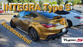 Accessories for THE 2024 Acura Integra Type S! What Should YOU Get? What did I Get?