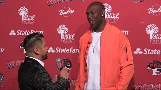 Terrell Owens on the Red Carpet at 2018 CP3 PBA Celebrity Invitational