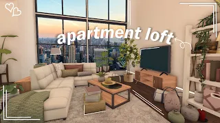 Bloxburg: New York City Apartment Loft - Speedbuild