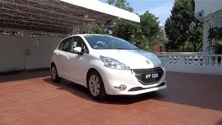 2013 Peugeot 208 (5-door) Start-Up, Full Vehicle Tour, and Test Drive