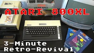 Atari 800XL - 3-minute retro-revival