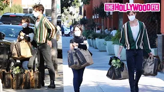 Camila Cabello & Shawn Mendes Go Grocery Shopping Together At Erewhon Market In West Hollywood