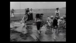 Children Digging For Clams (1896)