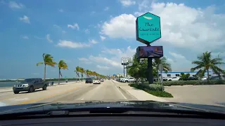 Live Drive up the Florida Keys - Key West to Key Largo