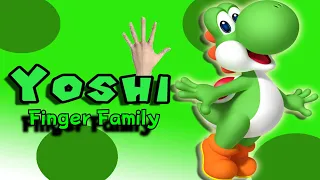 Yoshi Finger Family | Nursey Rhyme for Children | 4K Video