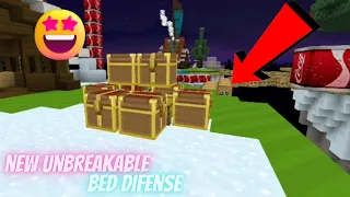 New Unbreakable Bed Defense 😍🤩in Bedwars [Blockman Go]