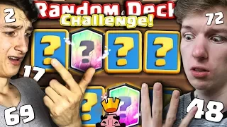 RANDOM DECK CHALLENGE 2.0 S RINEM!!│ CLASH ROYALE ČESKY