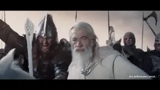 O Senhor dos Anéis as Duas Torres (2002) - Chegada de Gandalf ao Abismo De Helm