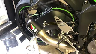 AUSTIN RACING GP1R exhaust sound 2016 KAWASAKI ZX6R 636