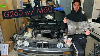 Getting the G260 ready for the M50 E30... So close to Install time!!