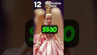 Top 20 most expensive Barbie dolls #shorts #barbie #barbiedoll #top