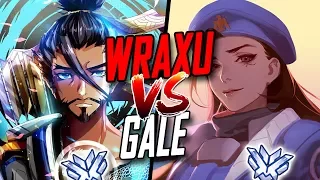 #RANK 1 WRAXU BEST HANZO VS #RANK 1 GALE ANA GOD [ OVERWATCH SEASON 5 TOP 500]