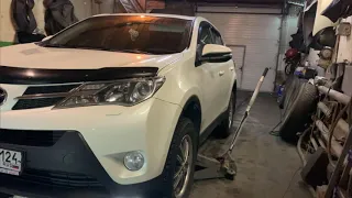 замена масла в вариаторе toyota rav 4