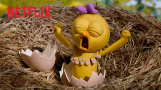 The chickens from Chicken Run have a baby now! | Chicken Run: Dawn of the Nugget | Netflix