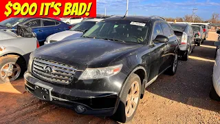 Copart Walk Around 2-18-22 + $900 Infiniti FX45 *WARNING* NASTY!!