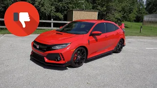 5 THINGS I HATE ABOUT THE 2019 HONDA CIVIC TYPE R! #VLOGMAS 1