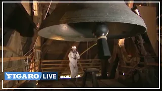 🔔 La cloche BOURDON de Notre-Dame de Paris sonne 1 an après l'incendie