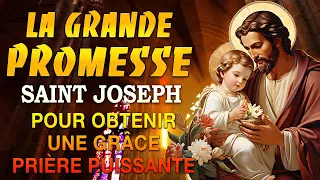 La grande PROMESSE de SAINT JOSEPH Pour obtenir UNE GRÂCE🙌 PRIÈRE  Puissante