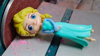 Stubborn Sander destroy Elsa doll | Sanding Everything 12