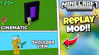 Finally! Java like replay mod |MCPE 1.20.30+