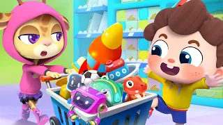 Grocery Store Shopping | Let's Go Shopping | Good Habits | Kids Songs | BabyBus