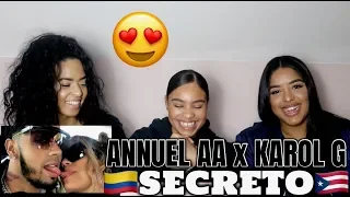 Anuel AA, Karol G - Secreto REACTION/REVIEW