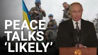 Vladimir Putin: Ukraine peace talks are ‘more likely’ after counteroffensive ‘failure’