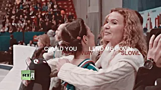 ✧ could you find a way to let me down slowly? | evgenia medvedeva & eteri tutberidze