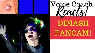 Voice Coach Reacts Dimash Ogni Pietra Olimpico FANCAM Version