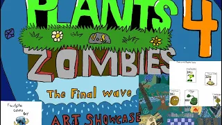 Plants vs zombies 4 Art Showcase (PART 1) 100 subs special🥳(OLD VERSION)😱*remade art is to come