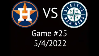 Astros VS Mariners Condensed Game Highlights 5/4/22