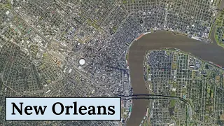 🇺🇸 GEOGRAPHY OF NEW ORLEANS in 1 minute 🗺️