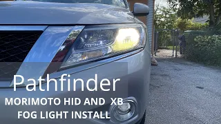 2013-2016 Nissan Pathfinder Morimoto HID and XB LED Fog Light Install