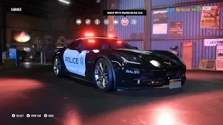 Need for speed Payback All Police Cars - Police Lights