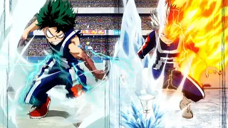 Midoriya Vs Todoroki Pelea Completa - Boku No Hero Temporada 2 [1080p60FPS]