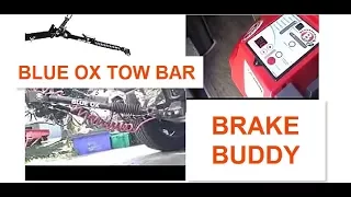 BLUE OX TOW BAR - BRAKE BUDDY HOOK UP - Motorhome Towing H3