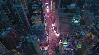 Above New York City (4K) 🌇 🗽 jazz/lofi chill beats to relax/study to | background jazz music