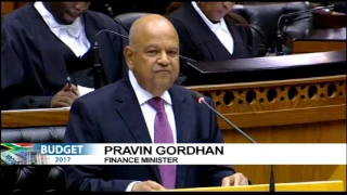 Gordhan proposed a new tax for higher earners