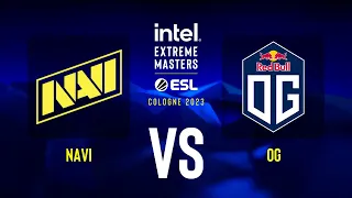 NaVi vs. OG - Map 1 [Anubis] - IEM Cologne 2023 - Group B