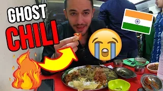 Foreigner trying INDIA'S HOTTEST CHILI Pepper in Guwahati