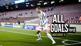 All Champions League Goals 2020/21 ● Matchday 6