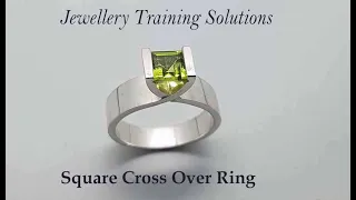 Square cross over ring