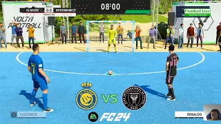 FC 24 | Al Nassr vs Inter Miami | Penalty Shootout Futsal | Messi vs Ronaldo - Gameplay PC